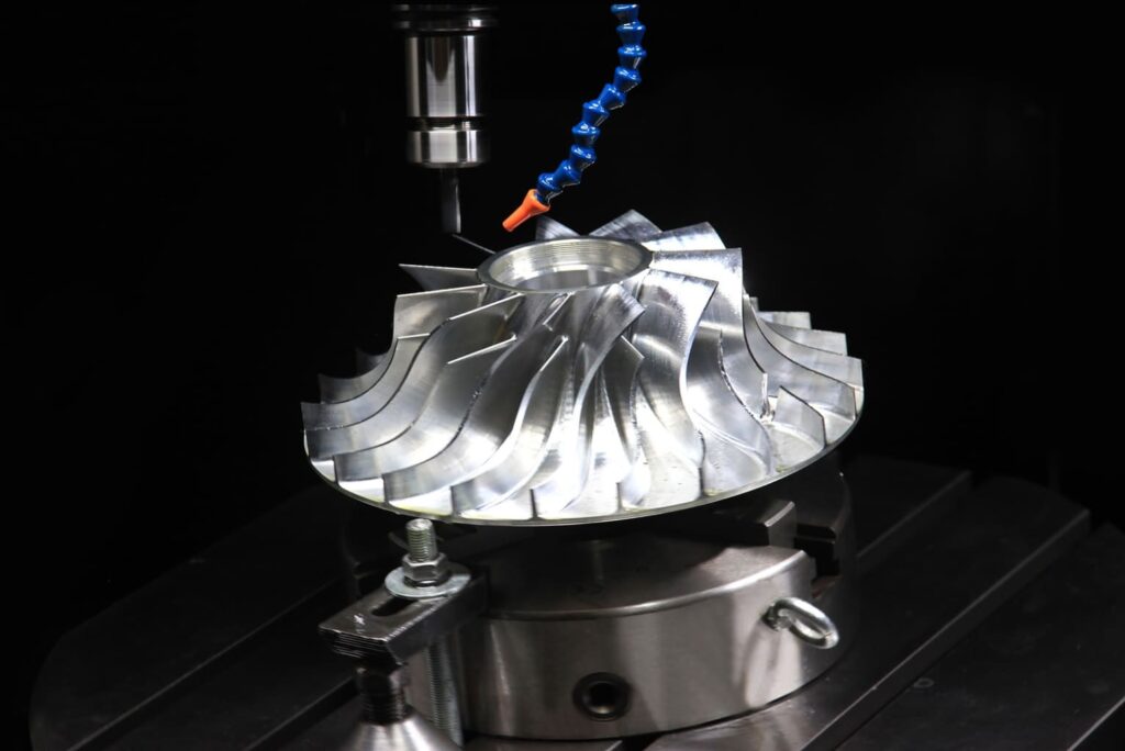 5-axis CNC machining impeller