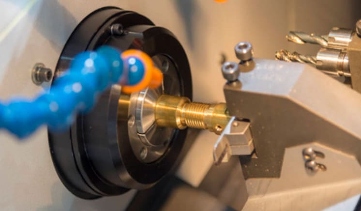 Tournage CNC du cuivre
