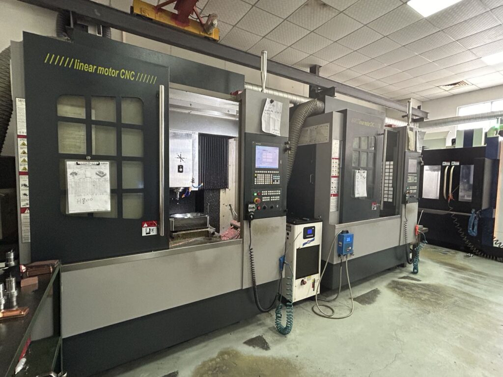 CNC machining equipment 10