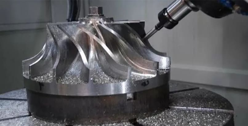 CNC machining of titanium alloy parts