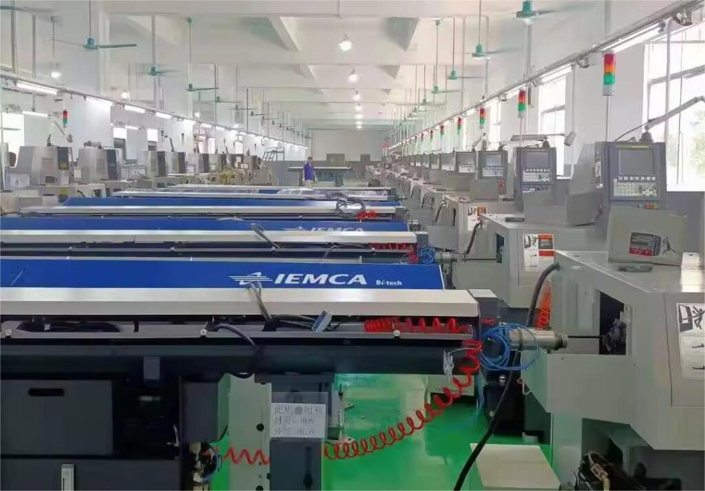 CNC turning equipment workshop