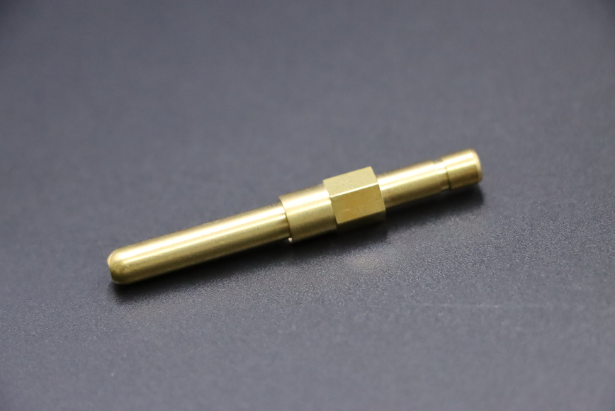 CNC turning of copper parts 11