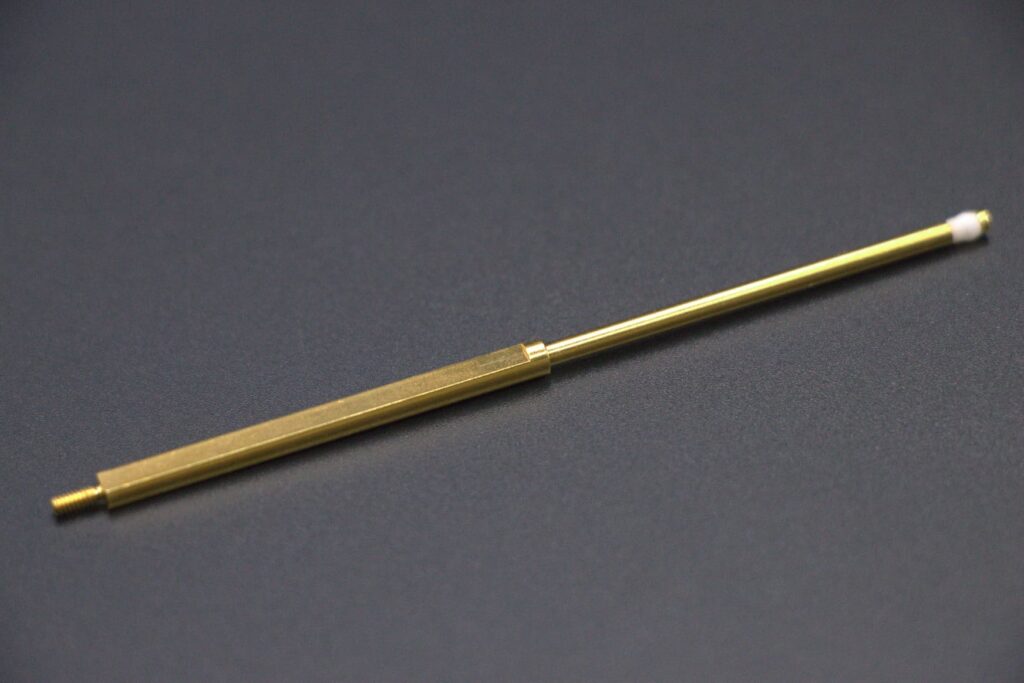 CNC turning of copper parts 45
