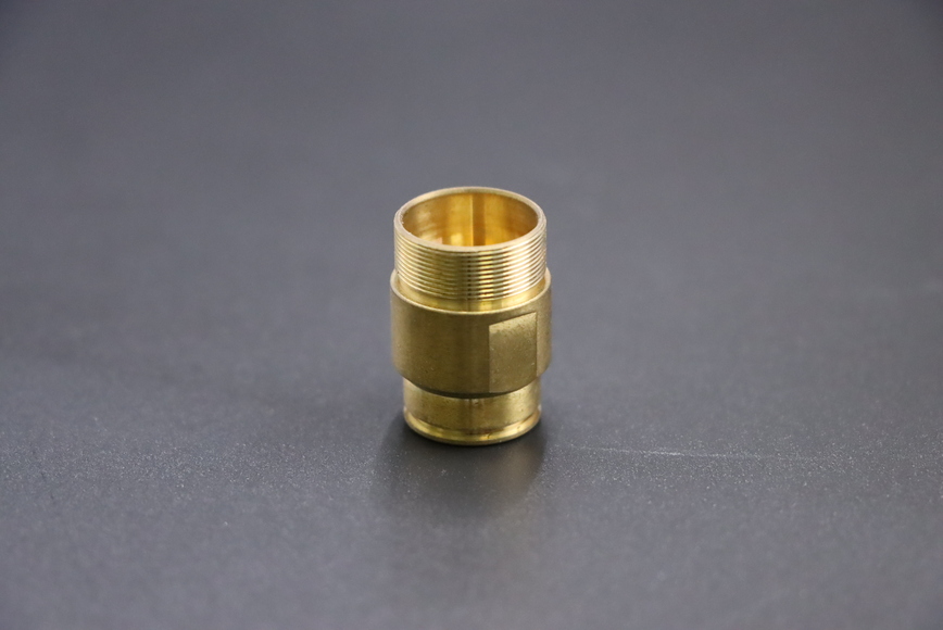 CNC turning of copper parts 5