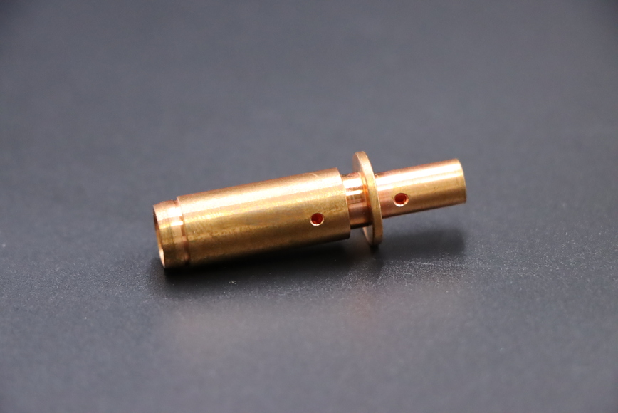 CNC turning of copper parts 7