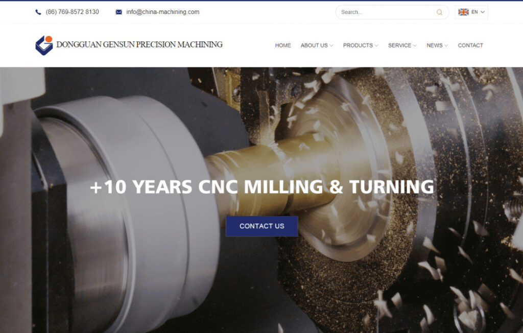 Dongguan Gensun Precision Machining Ltd