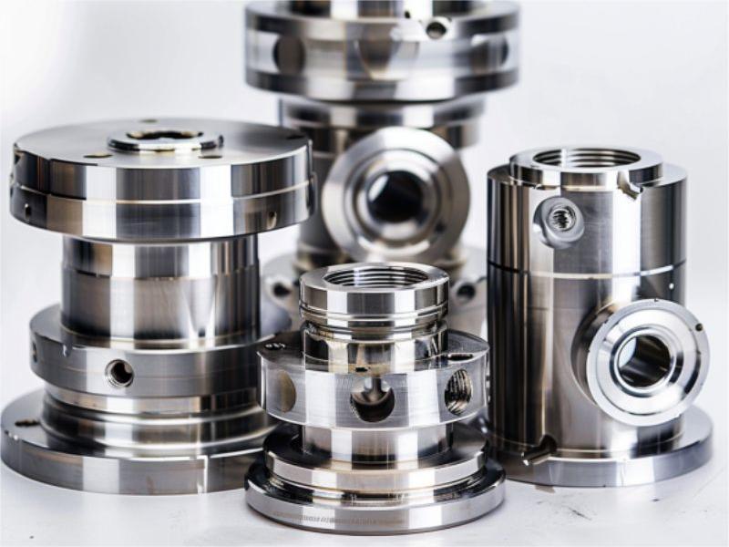 High-gloss surface metal parts