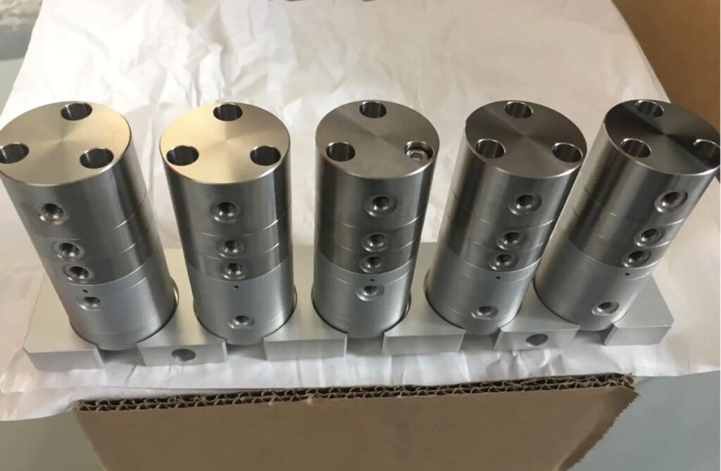 Titanium turned parts