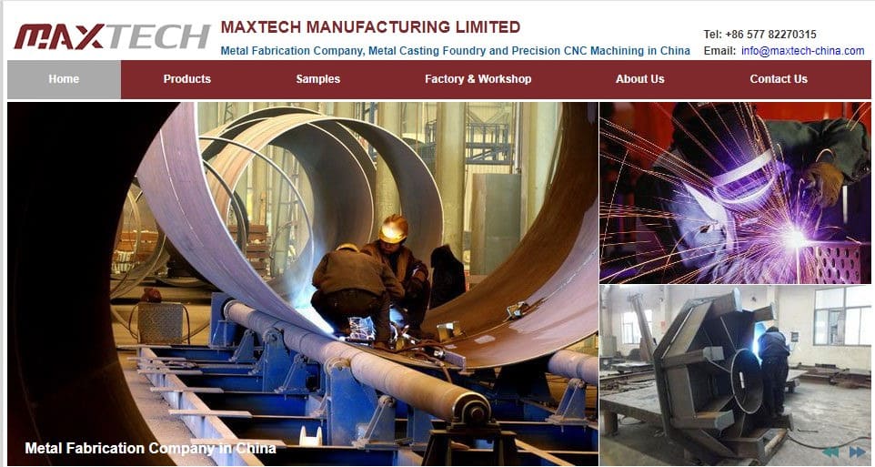 MAXTECH Sheet Metal Fabrication Services