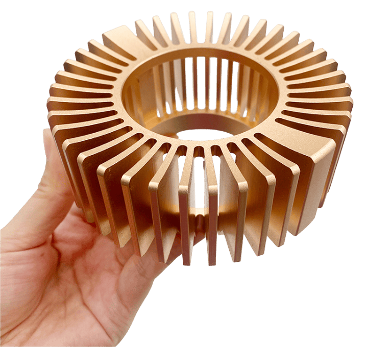 Heat Sinks Customization Options