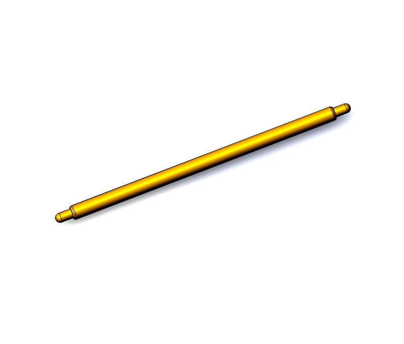 Double-ended pogo pin