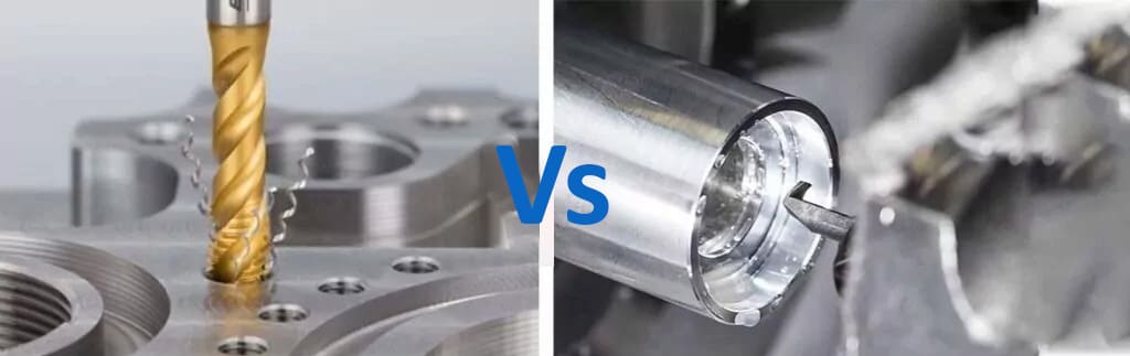 Main Differences in CNC Boring and CNC Drilling