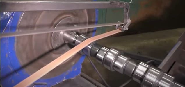 Camshaft polishing