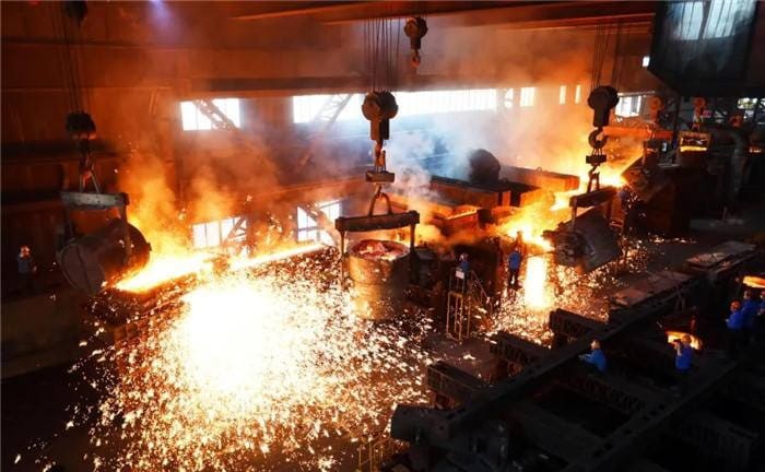 Metal heat treatment factory