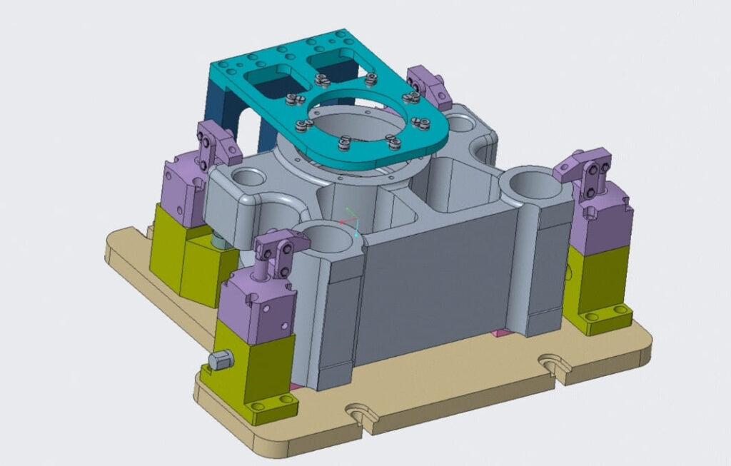 Аяқтардың арасында таяқшамен
