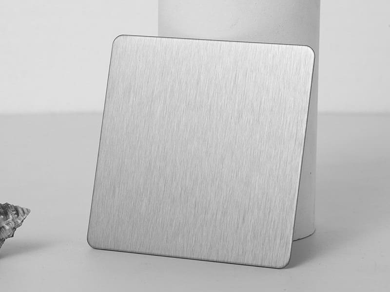 Appliance‐Grade Straight Grain on 304 SS Panel