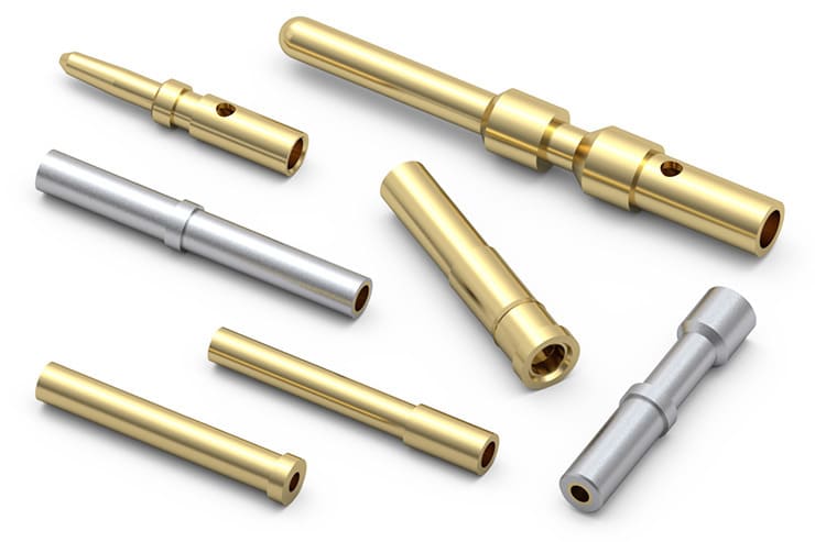 Crimp‐Type Machined Pins