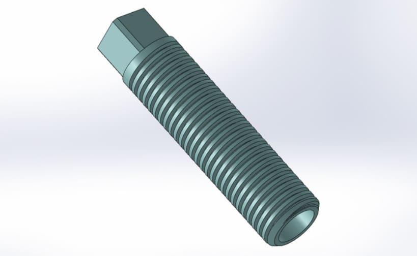 Micro screw model