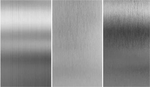 Stainless steel finishes