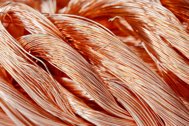 Copper Density (8.96 gcm³)