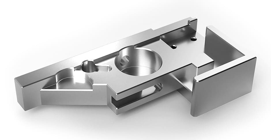 Precise CNC bracket